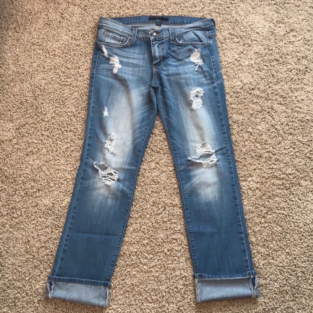 Boyfriend style jeans